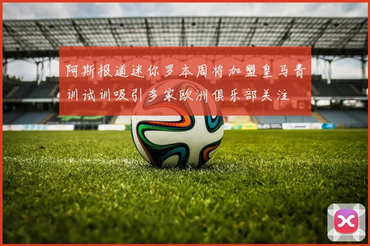 阿斯报道迷你罗本周将加盟皇马青训试训吸引多家欧洲俱乐部关注